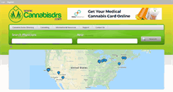 Desktop Screenshot of cannabisdrs.com
