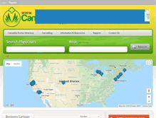 Tablet Screenshot of cannabisdrs.com